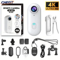 Cámara para deportes al aire libre 4K FHD 1080P en casco motocicleta bicicleta deporte Mini filmación bicicleta acción cuerpo cámara y grabación de vídeo