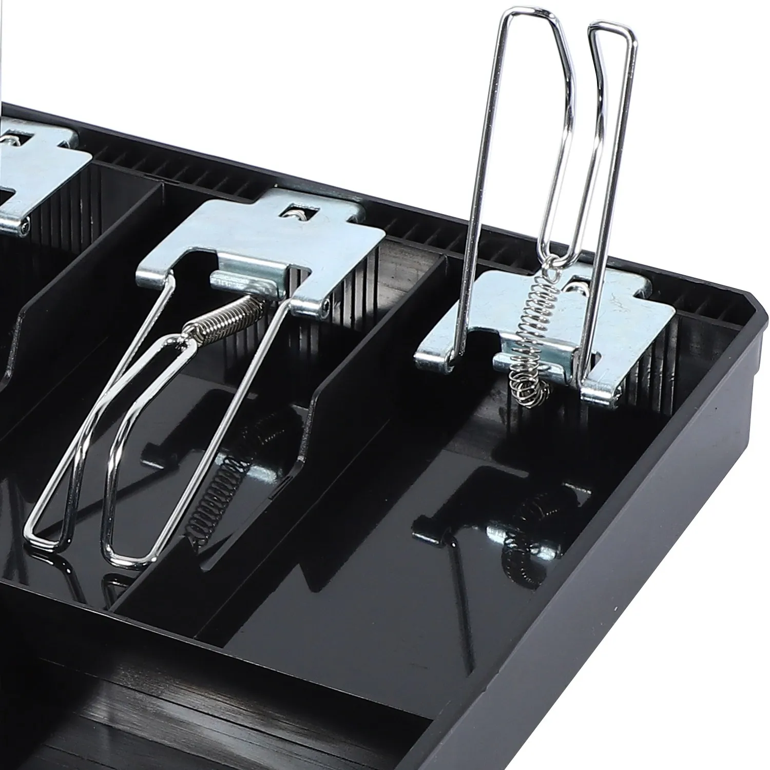 CYCLI-Hard Case Clip Cash Register Box New Classify Store Cashier Coin Drawer Box Cash Drawer Tray Money Counter Case