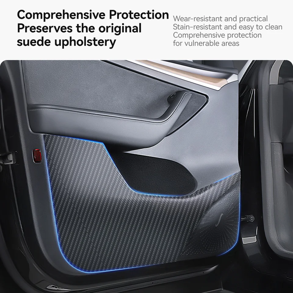 テスラ モデルY ジュニパー 2025用 ドアパッド レザー