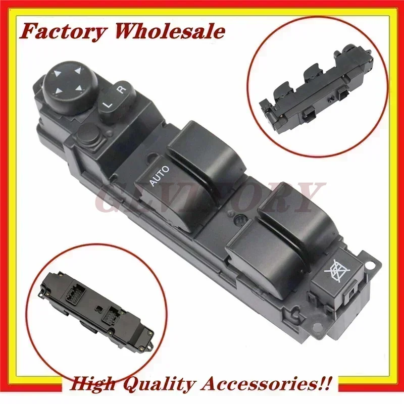 

1X DF73-66-350 DF71-66-350A ABS Left Driver Front Power Window Switch For Mazda 2 Hatchback 2011- 2014 DF7366350 DF7166350A