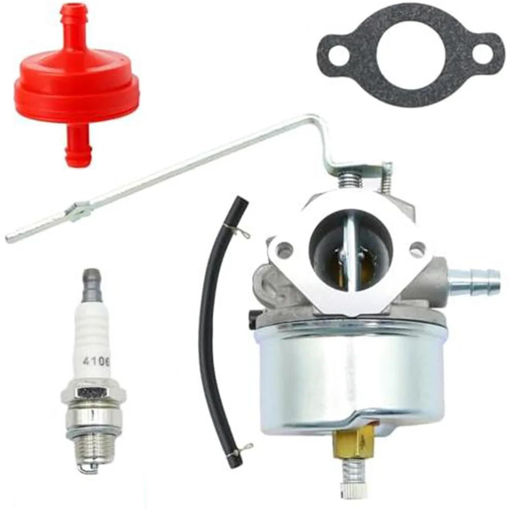 E-45520E Carburetor Kit For Suffolk 30S 35S 43S Tecumseh- Engine Replacement Parts Fuel Line Filter AQ148 E-45020B 992041 RJ19LM
