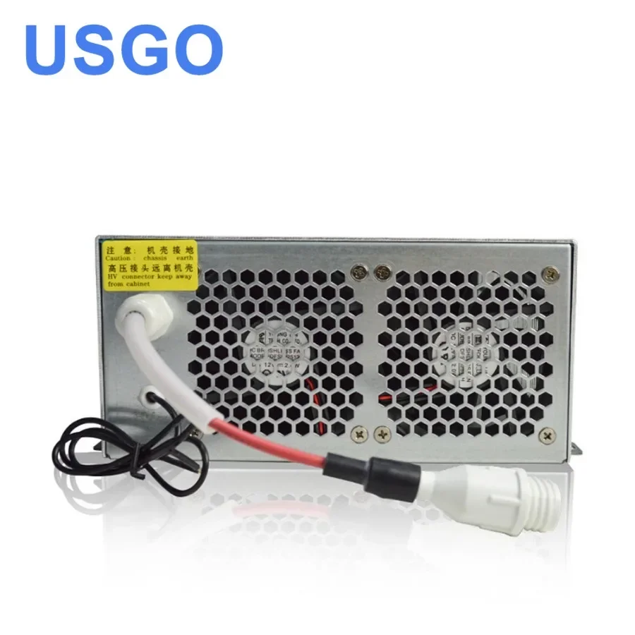

USGO ZR-120W Источник питания для лазера мощностью 120 Вт для станка для гравировки и резки стеклянных трубок Co2 мощностью 100–130 Вт, гарантия 2 года