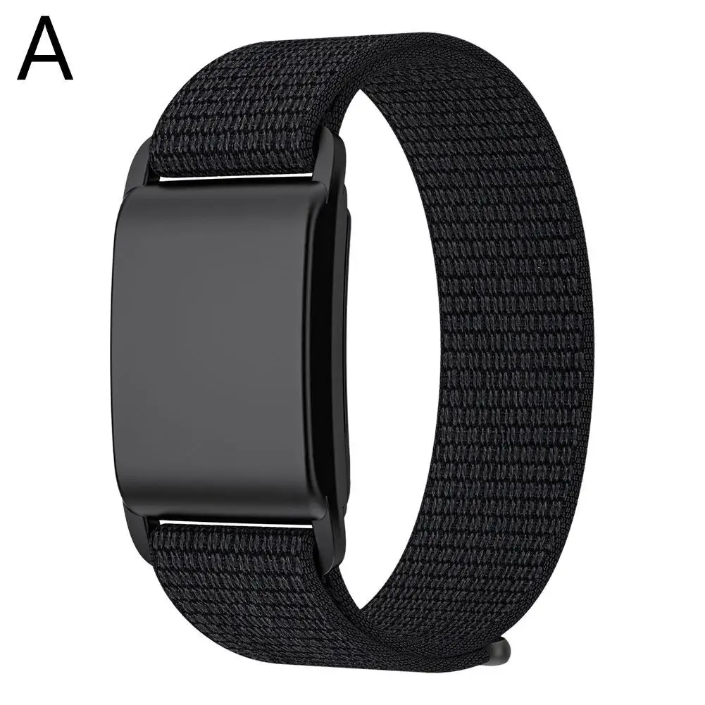 Breathable Nylon Bands+PC Case Sports Replacement Strap Compatible for WHOOP 4.0 and WHOOP 3.0 Heart Rate Sensor E1D4