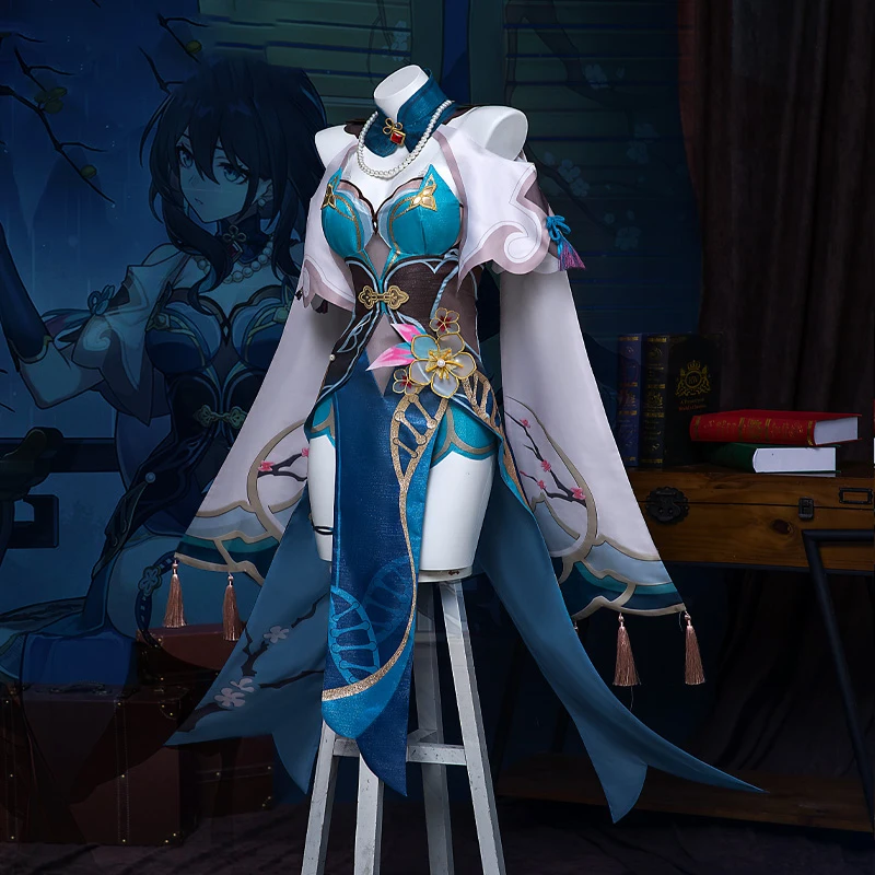 Customize Honkai: Star Rail Cosplay Ruan Mei Games Anime Suits  Genius Club Member Full Set Included Exquisite Accessories