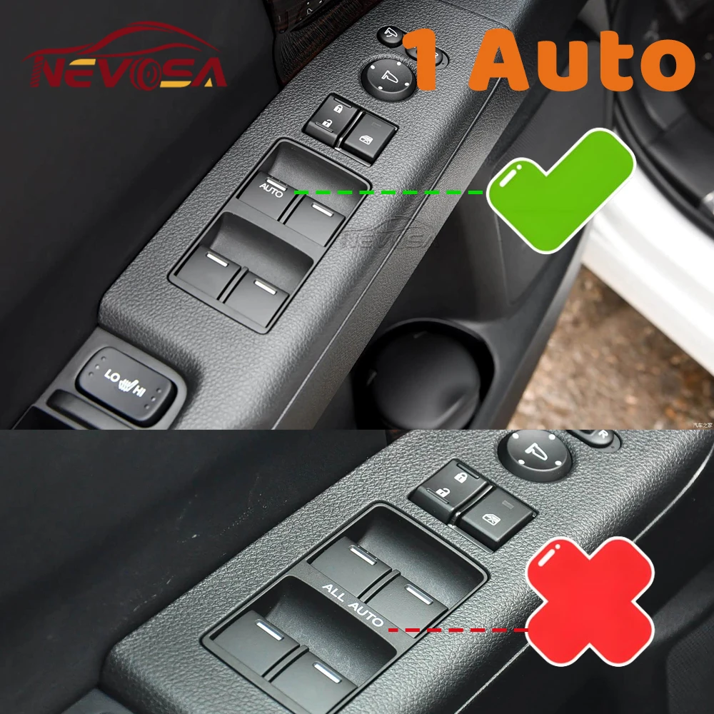 Left Hand Master Auto For Honda Odyssey RC3 Elysion RR8 2015 2016 2017 2018 2019 2020 Power Window Control Switch 35750T6DH01 view 2
