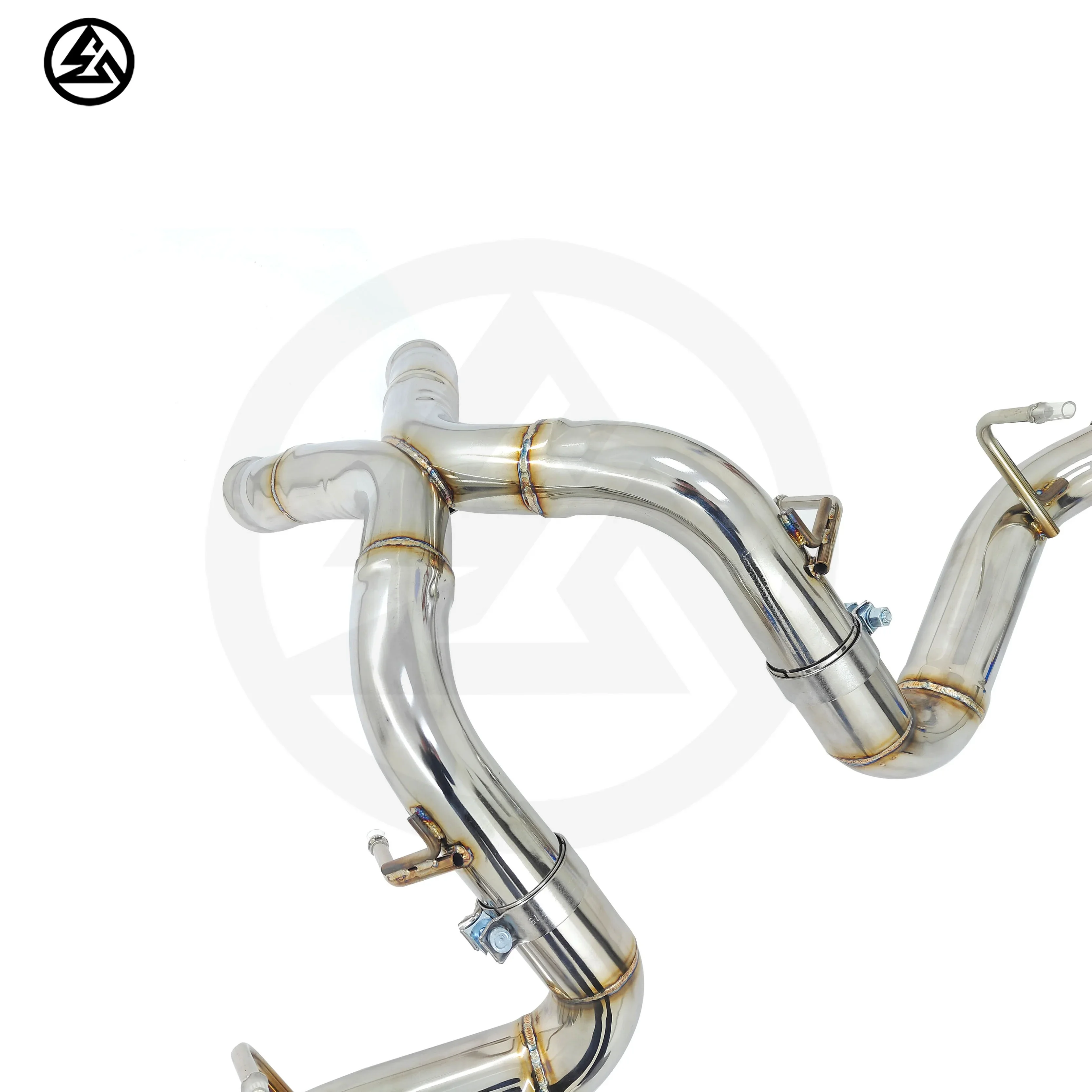 CSZ High Flow Exhaust for Mclaren 650S 540C 570S 570GT 3.8T 76MM 3