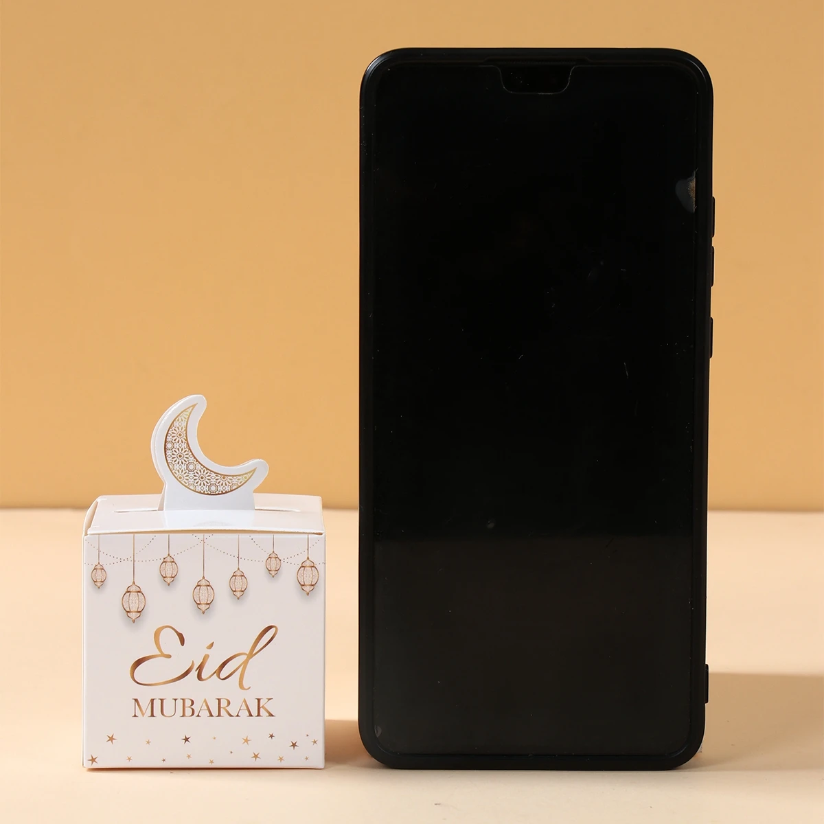 Eid Mubarak Moon Star Paper Gift Box Ramadan Kareem Decoration For Home 2025 Islamic Muslim Party Supplies Favor Eid Al Adha