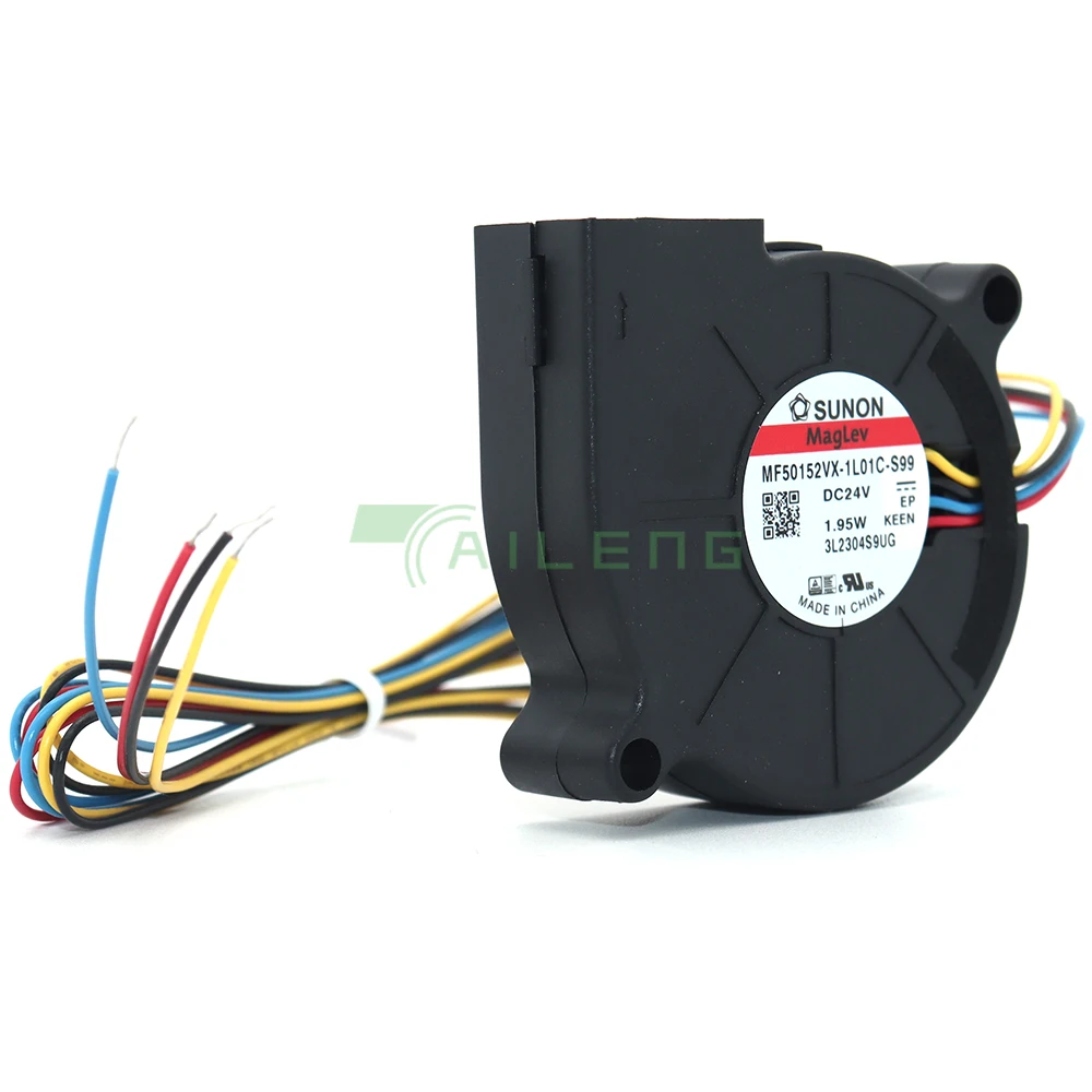 Sunon 3Dプリンター用冷却ファン,5015ブロワーファン,pwm,24v,1.95w,MF50152VX-1L01C-Q99, MF50152VX-1L01C-s99,24vdc