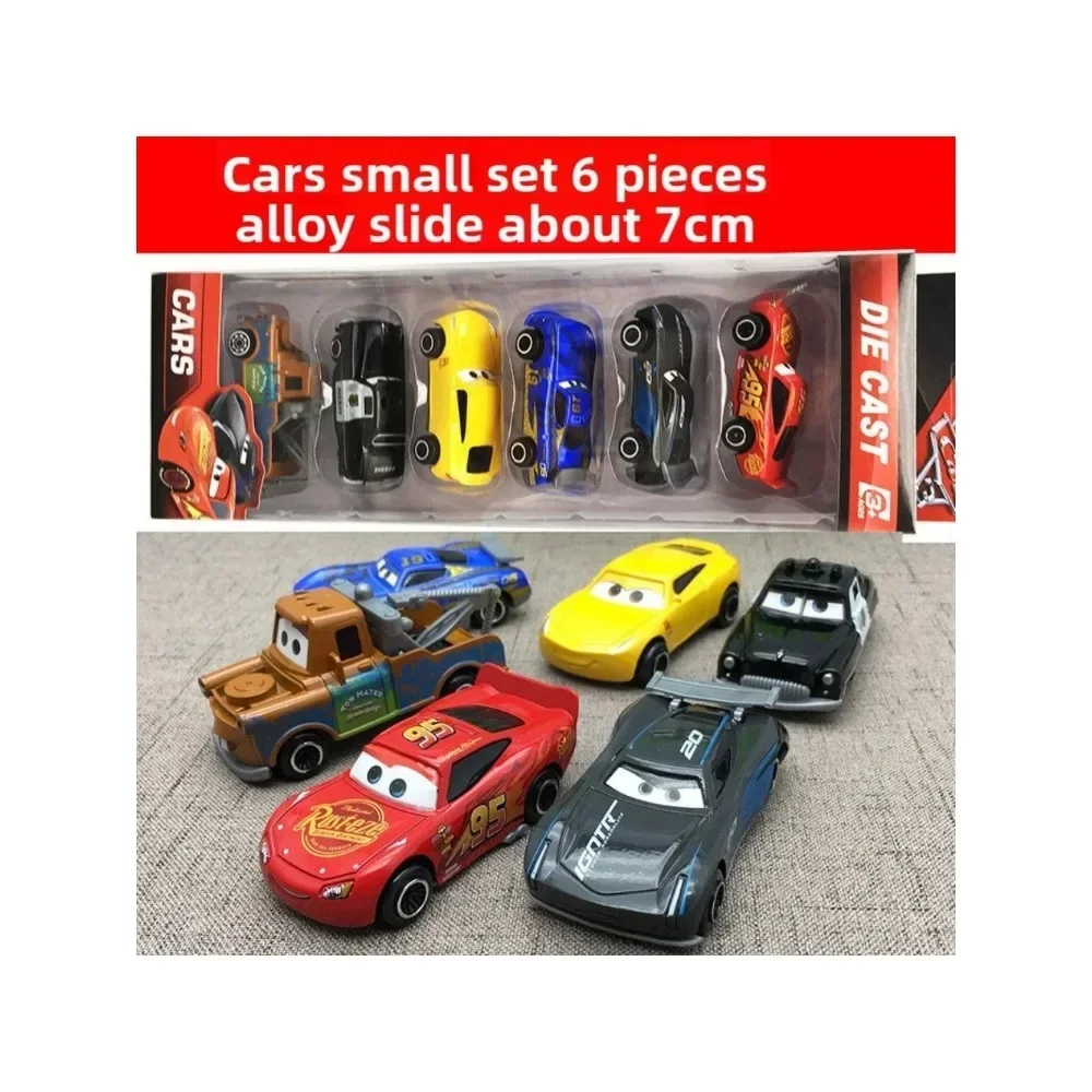 Neues Schiebe-Modellauto-Set aus Druckgusslegierung, Cartoon-Mini-Rennautos, Überraschungsgeschenk zum Geburtstag für Kinder – Detail 13