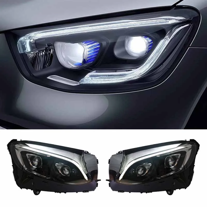 

fit for 16-2022 Mercedes-Benz W253GLC200260300 headlamp LED headlight assembly Projector Lens Daytime Running Lights high beam