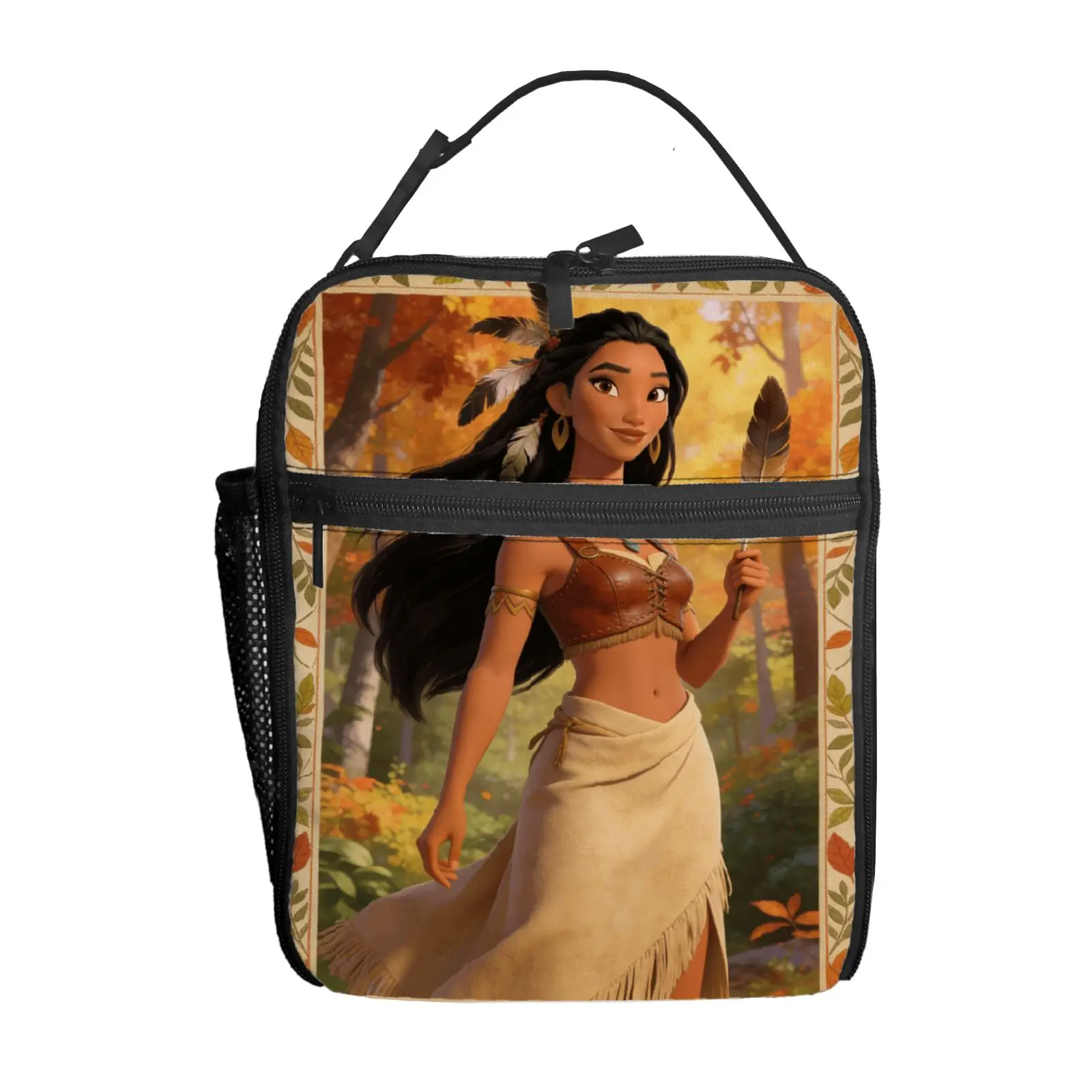 

1pc Moana Lunch Bag Handbag High-Quality Cute Casual Party Picnic School Gift for Daily Use