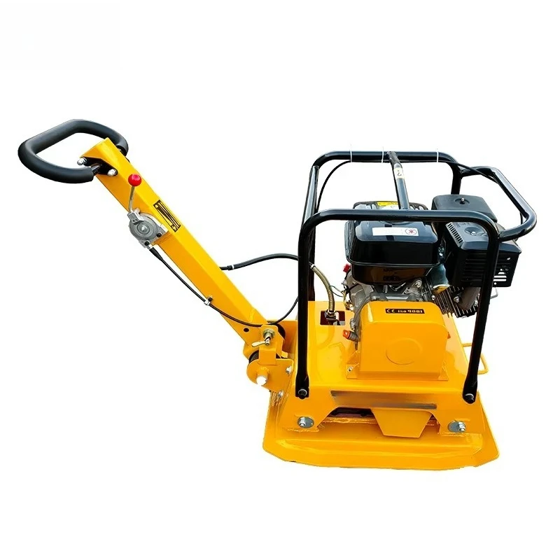 Electric Vibratory Flat Plate Tamper Concrete Ground Compactor Machine with Engine Motor Core Components for Business Use