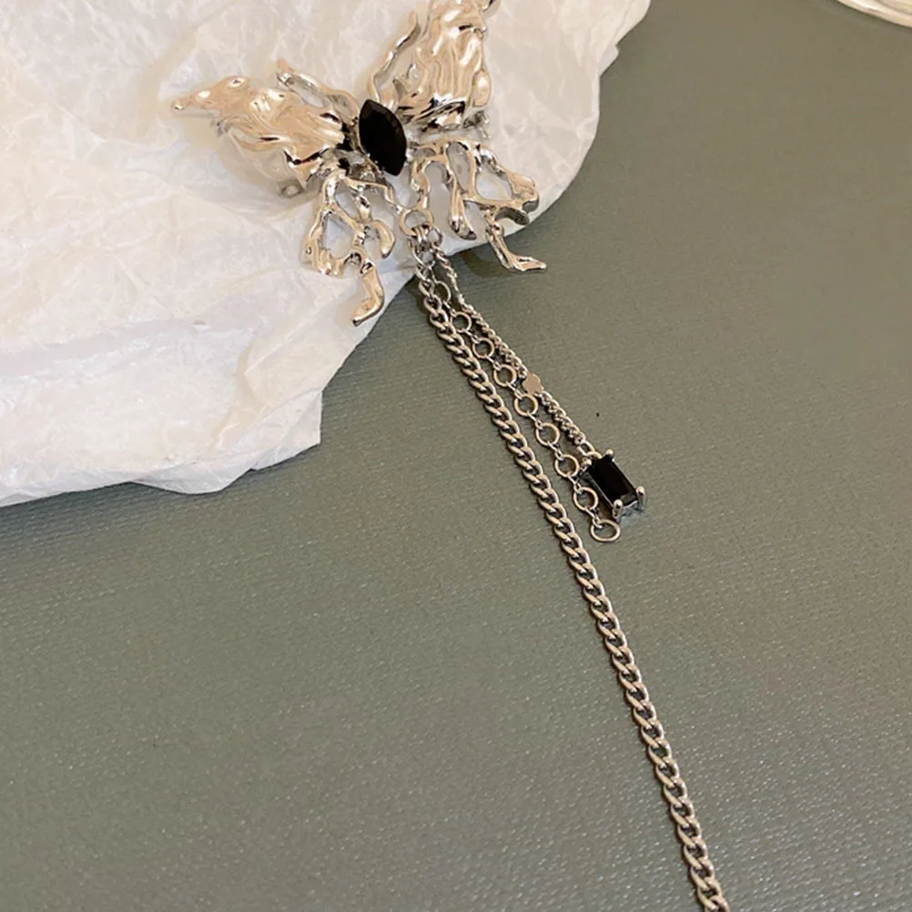 فراشة التلبيب دبوس سبيكة فراشة بروش شرابة الديكور دبوس لحقيبة الظهر الملابس وشاح شال قبعة ملابس حريمي بروش