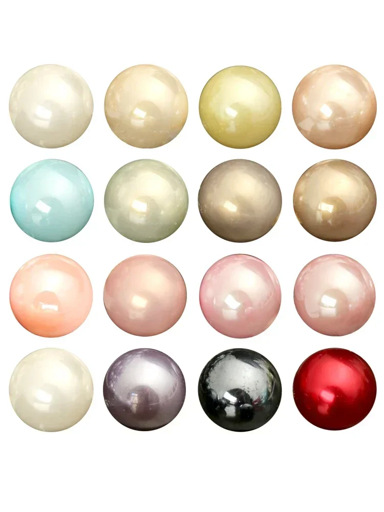 12mm nep parels knop voor kleding vrouwen gebreide trui vest kleding shirt decoratieve naaiaccessoires 3 stuks