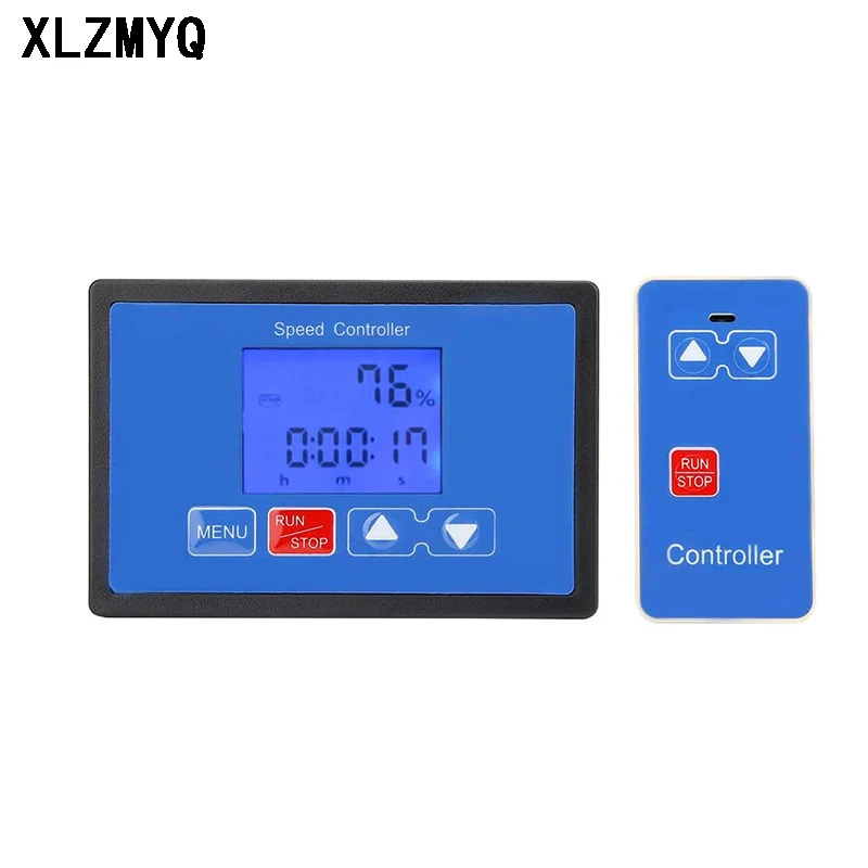 DC 6.5V-55V 30A Adjustable PWM Motor Speed Controller Wireless Remote Control LCD Digital Display 0~100% Motor Speed Controller