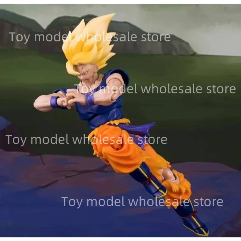【구매 후 24시간 이내 배송】데미아닐 피트 손오공 피규어 드래곤볼 Z SHF 손오공 피규어 퓨리 어웨이크닝 애니메이션 액션