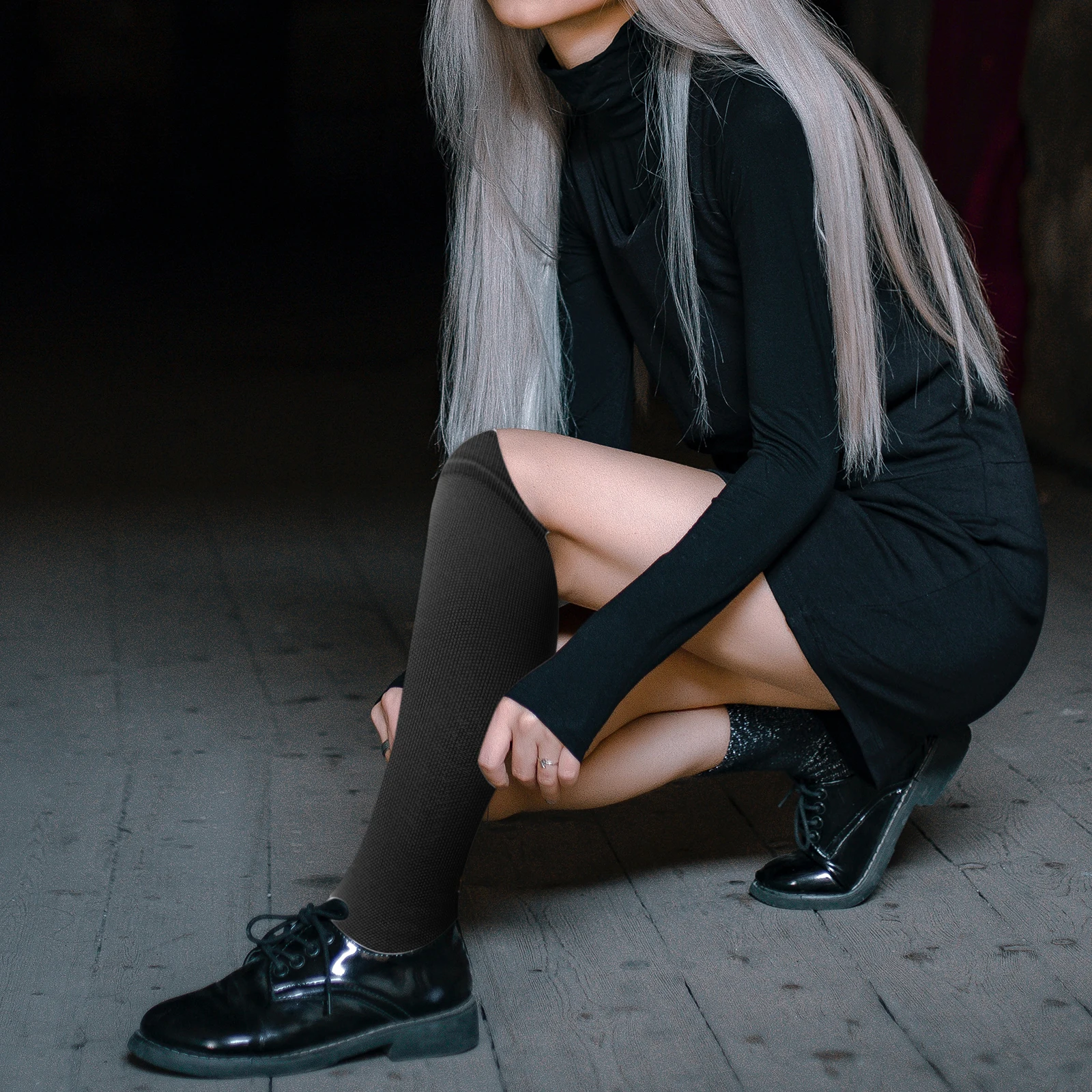 

1Pair Comfortable Calf Sleeves for Sports Shin Guard Sleeve Men Women Athletic Leg Warmers Protective Stocking Replacement