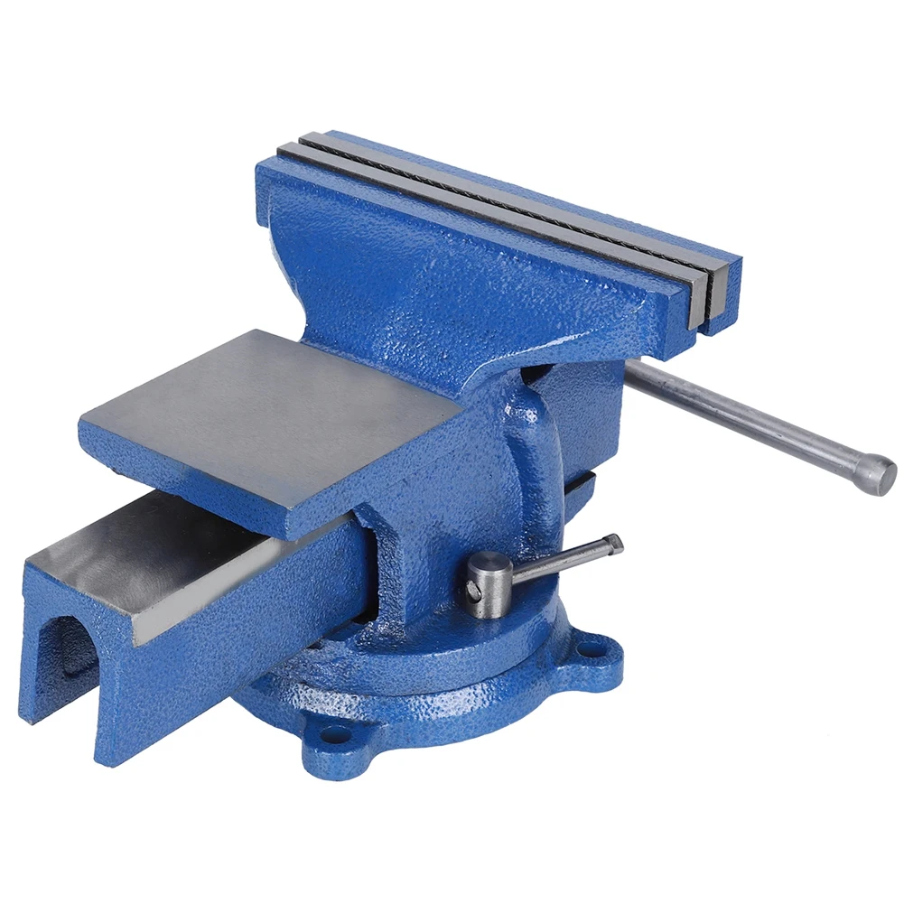Drilling Machines Accessory Table Vise Anvil Tool Drilling Machines Accessory Forging Jaw Cast Iron 8-Inch Active Area