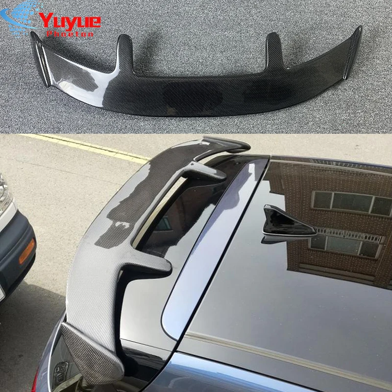 Car Accessories Carbon Fiber Rear Trunk Wing Roof Spoiler Fit for Hyundai I30 2008 - UP