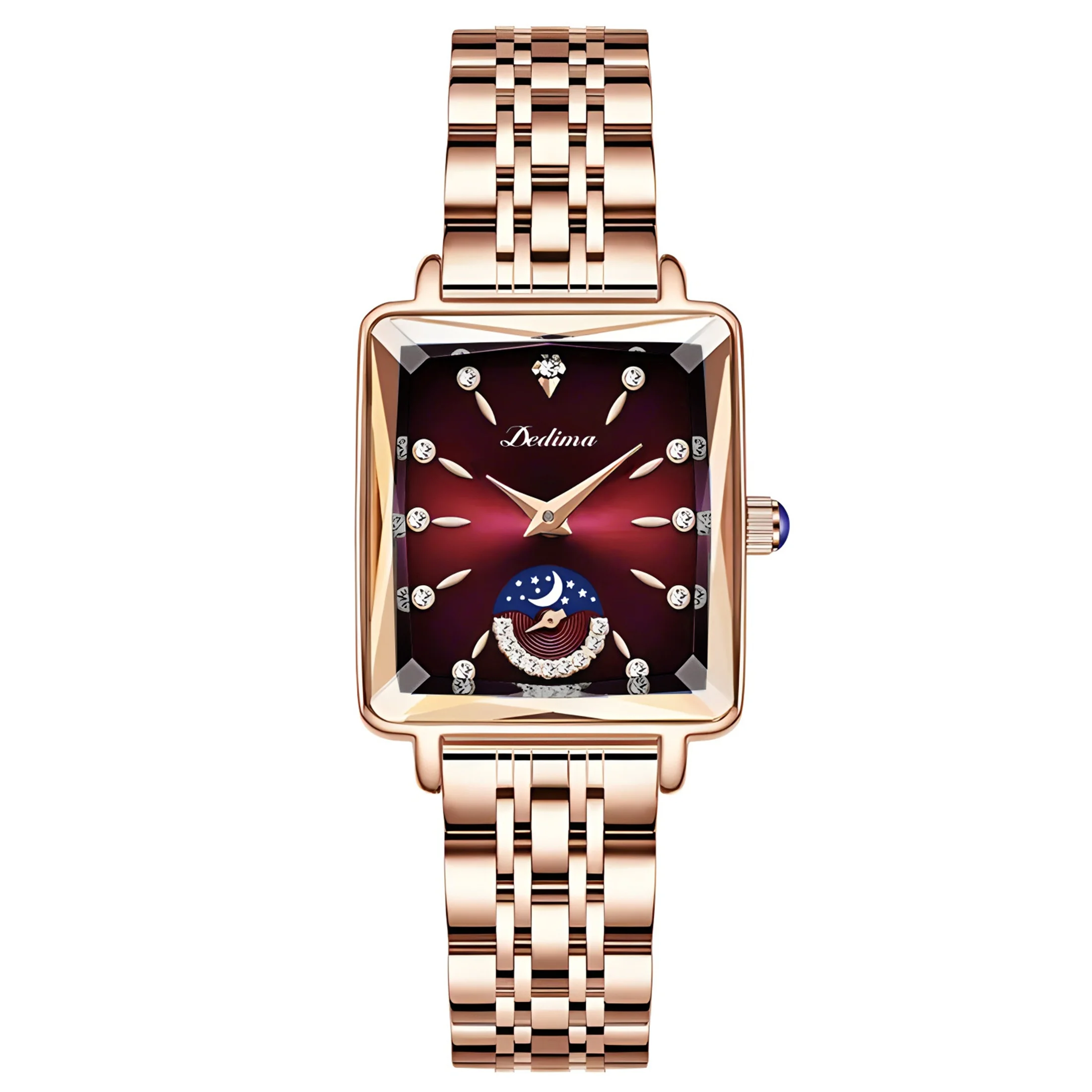 Women Watches Fashion Rose Gold Stainless Stain Steel Ladies Watch Waterproof Quarzt Wristwatch Romatic Girlfriend Gift 1026