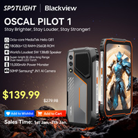 Blackview OSCAL PILOT 1 Rugged Phone, 6GB+ 256GB ,Helio G81 Smartphone Android14, 6.67'' Display Mobile Phone, 15000mAh, NFC