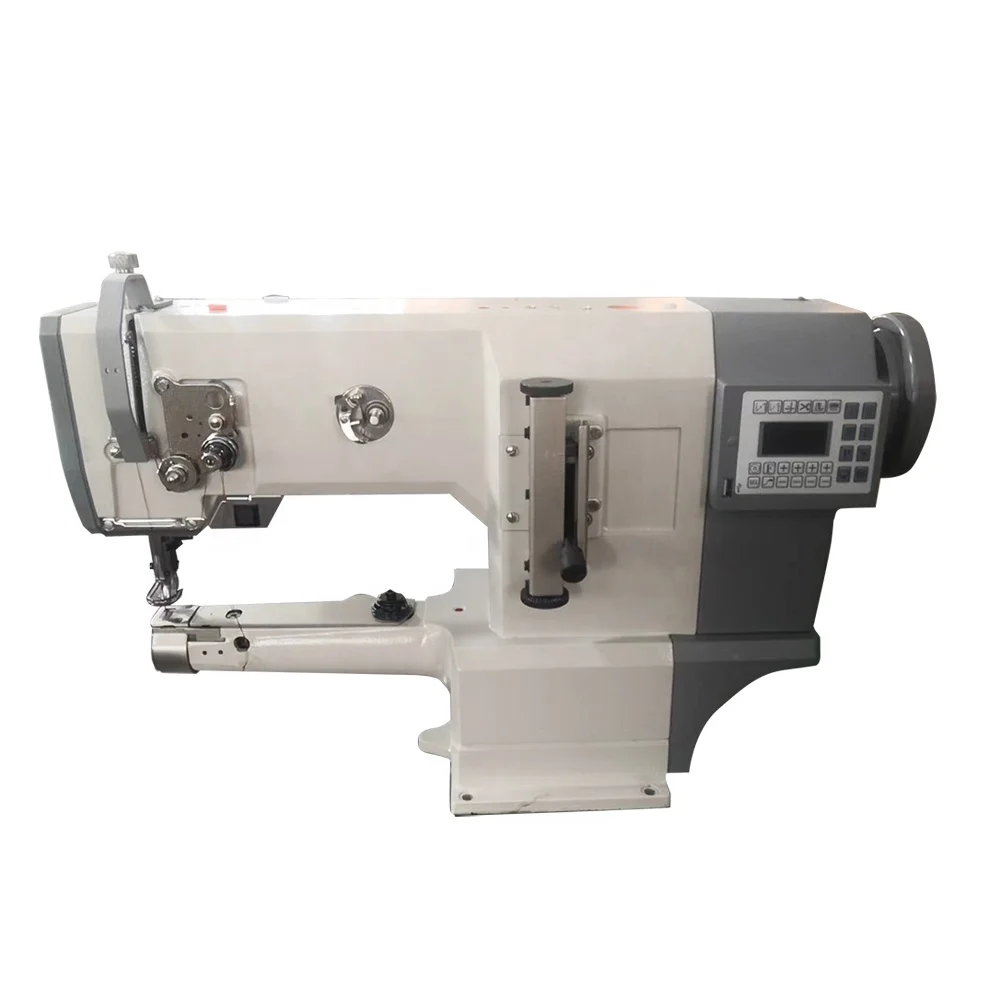 Direct Drive Compound Feed Cylinder Lockstitch Sewing Machine With Thick Material