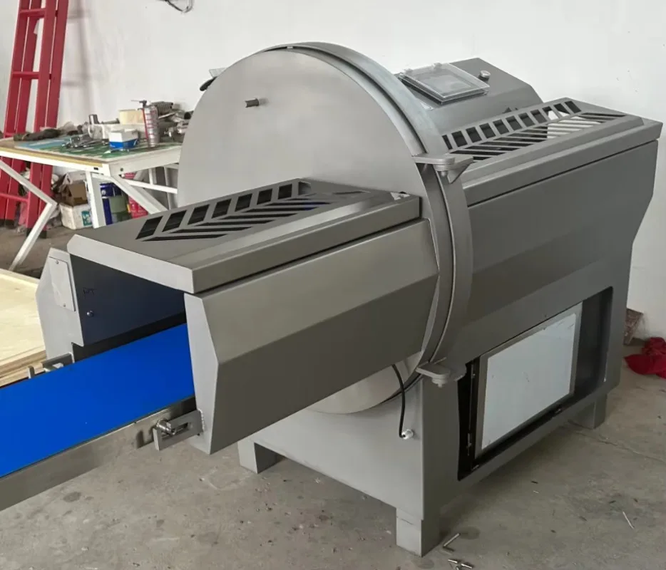 Lunch Quick Slicer/Fresh Fish Fillet Meat Steak Cuber/Meat Slice Making Machine Automatic Beef Jerky Sausage Cutter
