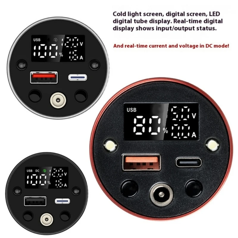 F68B Power Power Power Battery Shell مربع الإسكان PD22.5W 4680/4695 حالة البطارية لا يوجد لحام مطلوب للسفر والخارج