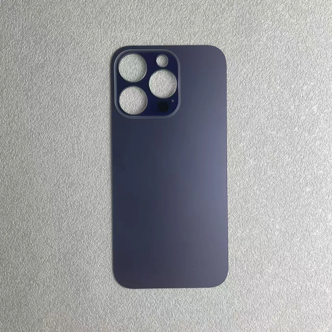 1 Stück Ersatz-Rückglas für iPhone 14 Pro / 14 Pro Max, matte Rückabdeckung, Rückseiten-Batteriegehäuse, Glas-Reparaturteile – Detail 3