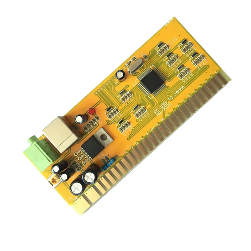 BAAJ-Pc Usb 28Pin To Jamma Converter Board Audio Video Arcade Games Machine 2 Player Neo Geo Coin Pusher Joystick Controller