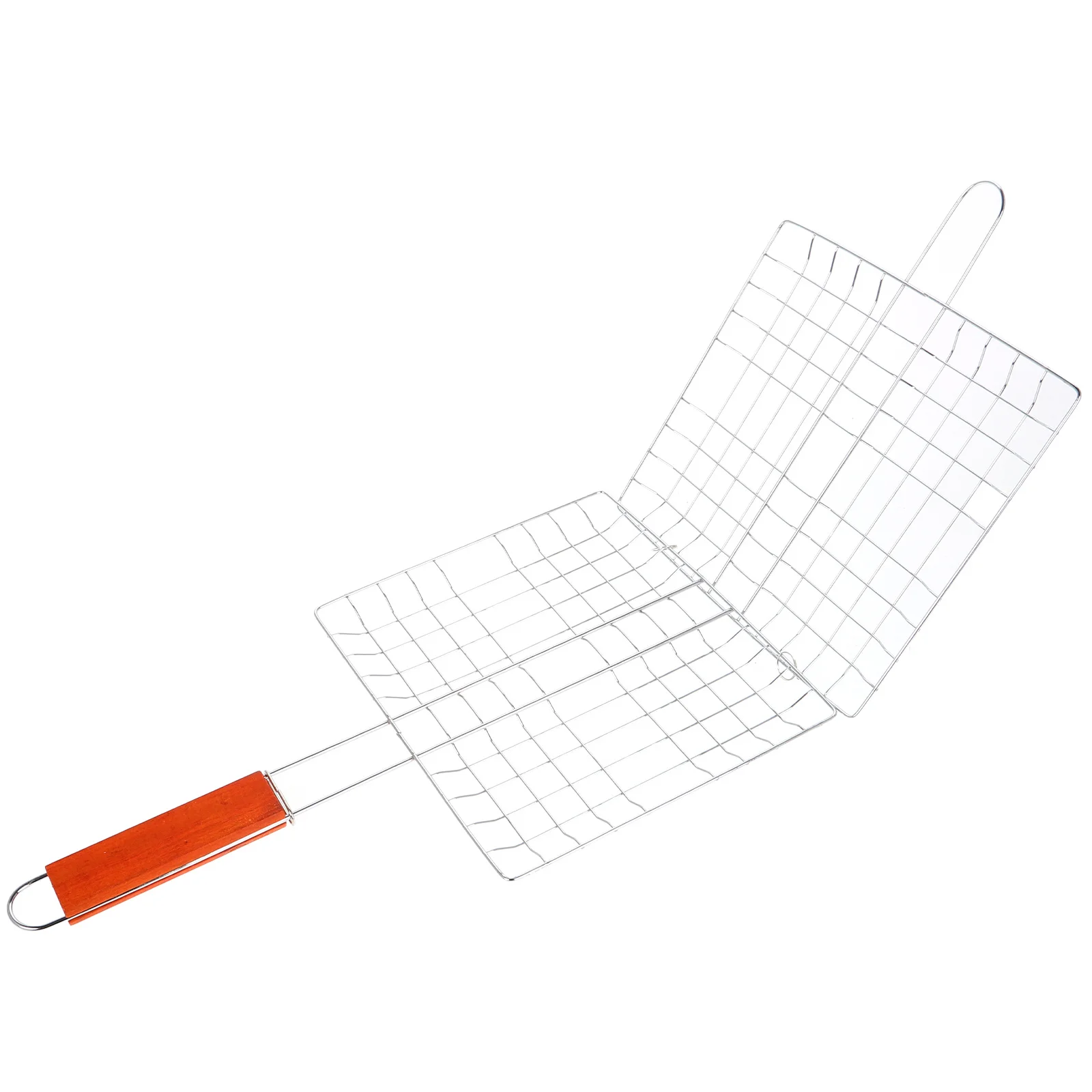 

1pc Barbecue Grill Net Folding Portable Bbq Rack For Party Gathering Camping Grilling Tool Outdoor Cooking Accessory