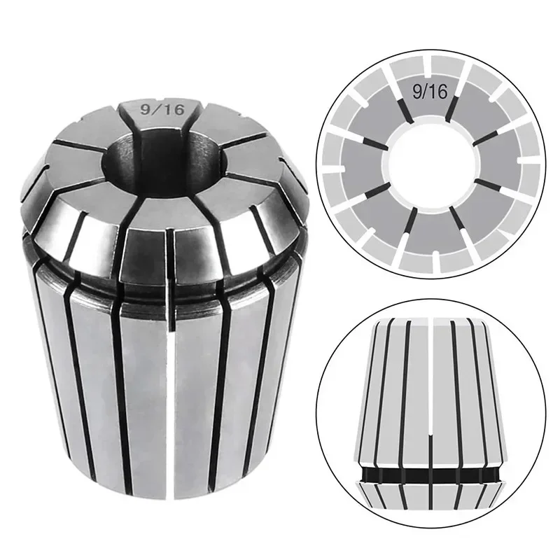 Imagem -05 - Primavera Collet Chuck Conjunto para Cnc Milling Tool Holder Máquina de Gravura Torno er Er11 Er16 Er20 Er25 Er32 Er40 0.15 mm 0.008 mm