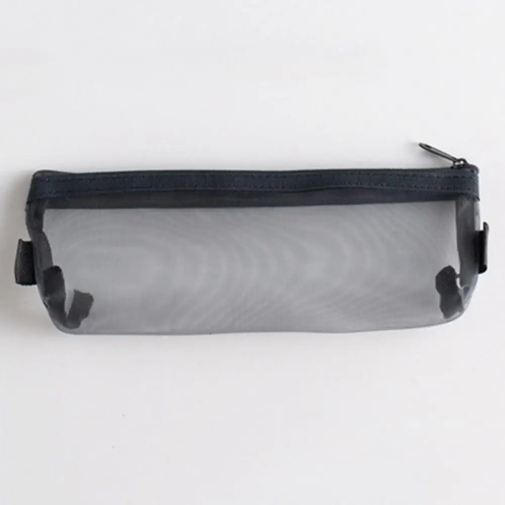 Cloth  Useful Minimalist Exam Stationery Pen Container Easy to Carry Pencil Case Zipper Closure   Daily Use