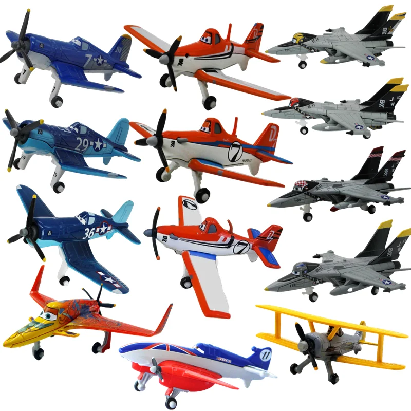 Disney Pixar Car 3 toys Planes Dusty Crophopper Metal Diecast Toy Plane 1:55 Pixar Aircraft mobilization toys gift Free Shipping