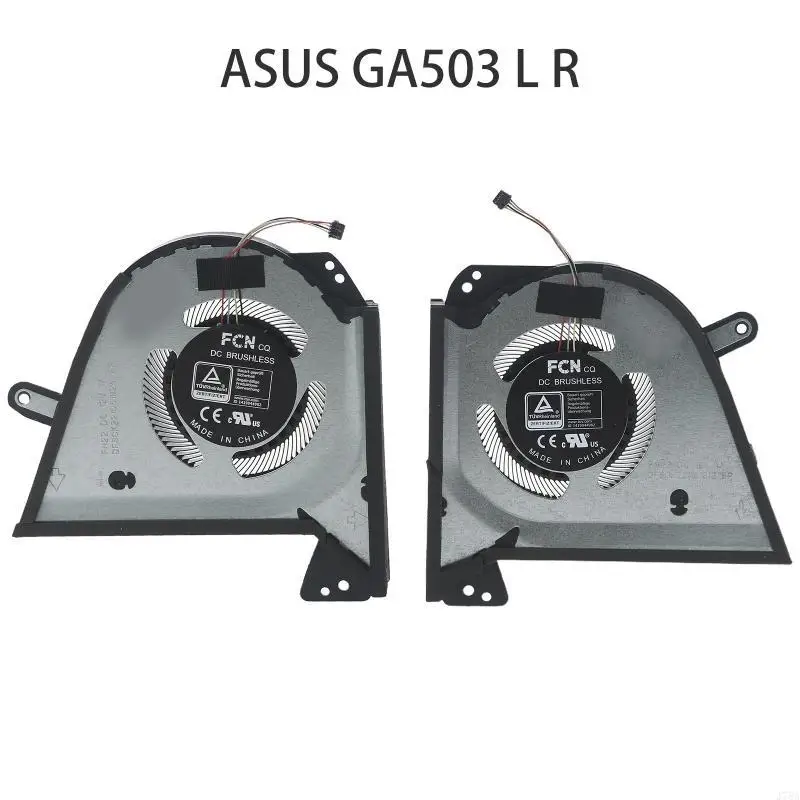 J78A Laptop Cooling Fan for  ROG Zephyrus-G15 GA503 GA503Q 13NR04J0T04011 Notebook Cooler VGA Radiator 12V 1A 4pin 4 wire