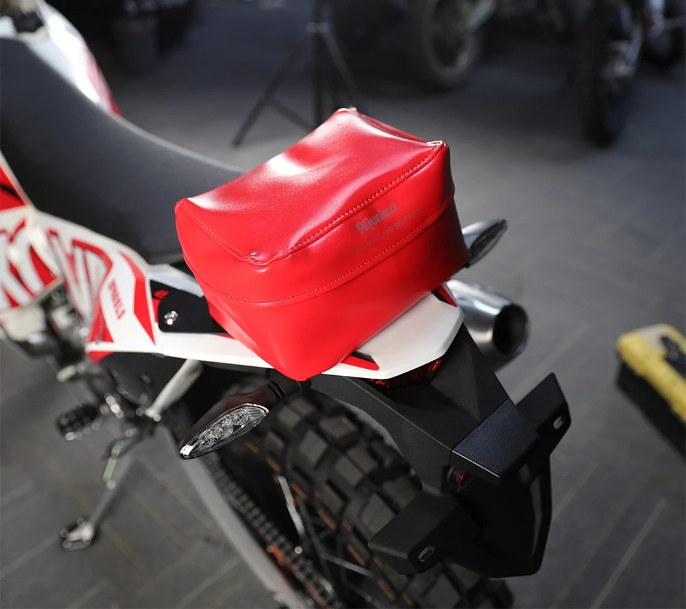 New For Kove 450 Rally Rear Fender Tool Bag Tail Storage Bag with Bracket Motorcycle Toolbag Luggage Rear Rack Seat Bag Colove