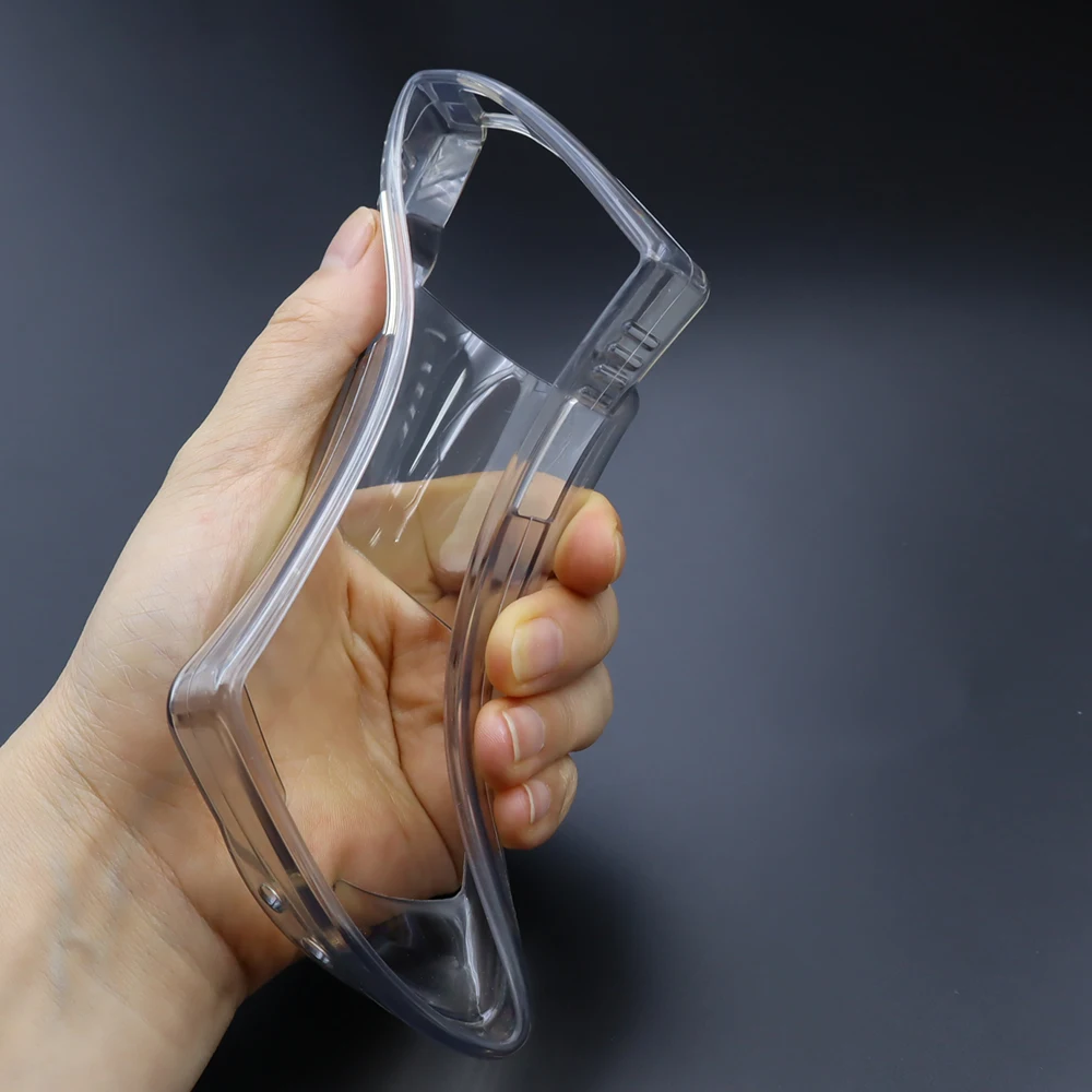 Transparente Gehäuse Shell Schutzhülle Für GBC Gameboy Farbe Game Controller TPU Klar Weiche Fall Hülse Mit Bildschirm Len Film