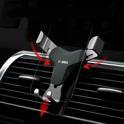 Gravity Car Holder For Phone in Car Air Vent Mount Clip Cell Holder No Magnetic Mobile Phone Stand For iPhone 15 Xiaomi Samsung