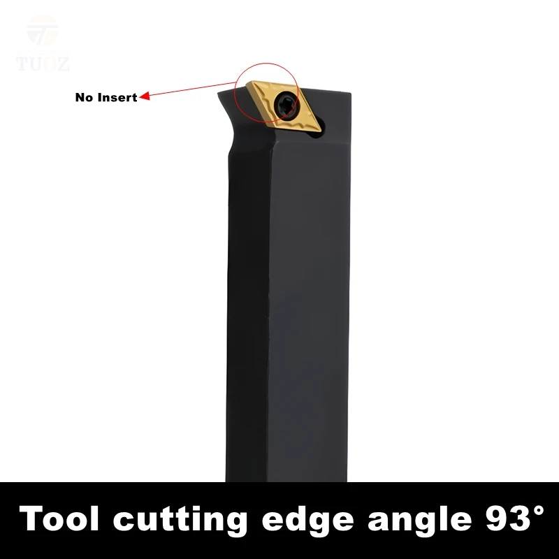 TUOZ SDUCR SDUCL 93 درجة أداة تحول خارجية 1212 1616 2020 2525 حامل باستخدام الحاسب الآلي مخرطة القاطع عرقوب DCMT0702 DCMT11T3 إدراج #5