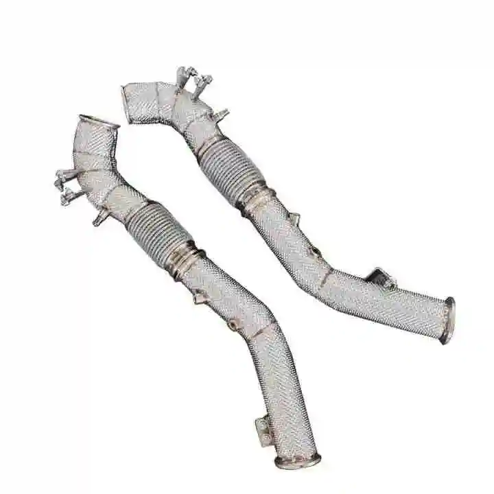

Performance Exhaust System Exhaust System Downpipe For Maserati MC20 Down Pipe With Heat Shield