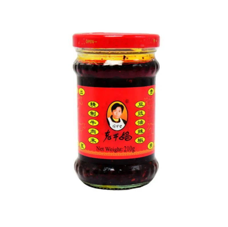 Salsa de ternera refinada Lao Gan Ma 210 g Salsa de ternera picante Lao Gan Ma