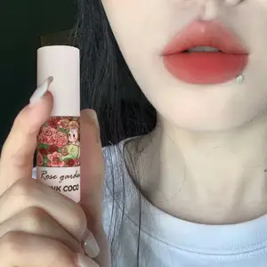 Rose Garden Matte Lip Lip Lama Lip D 'Wasser Nu Lip Lip Gloss Long -Soldat -Tasse Antiadores sexy Frauen Lipgloss Kosmetik 10 neue Lippenverkäufe - №10