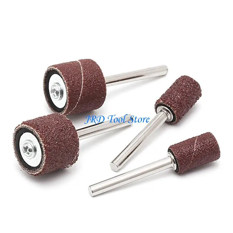 A2UD 10 PCS 12,5 mm GRIT 80# bande levigatura +3,17 mm Mandrel Rotary Hild Bits