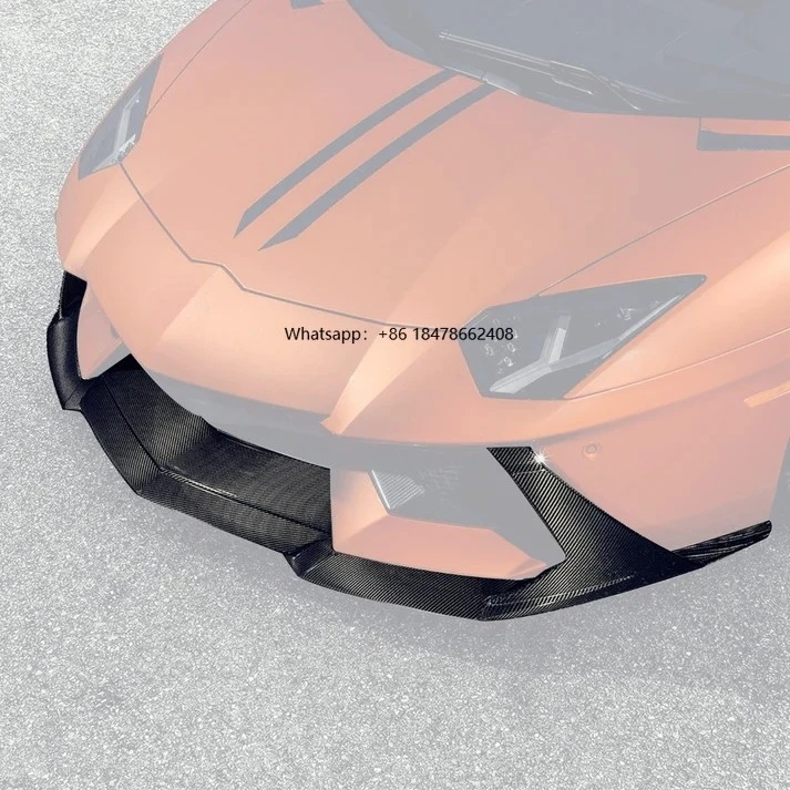 

Высококачественный карбоновый передний спойлер V-образного стиля для Aventador LP700, модифицированные автозапчасти