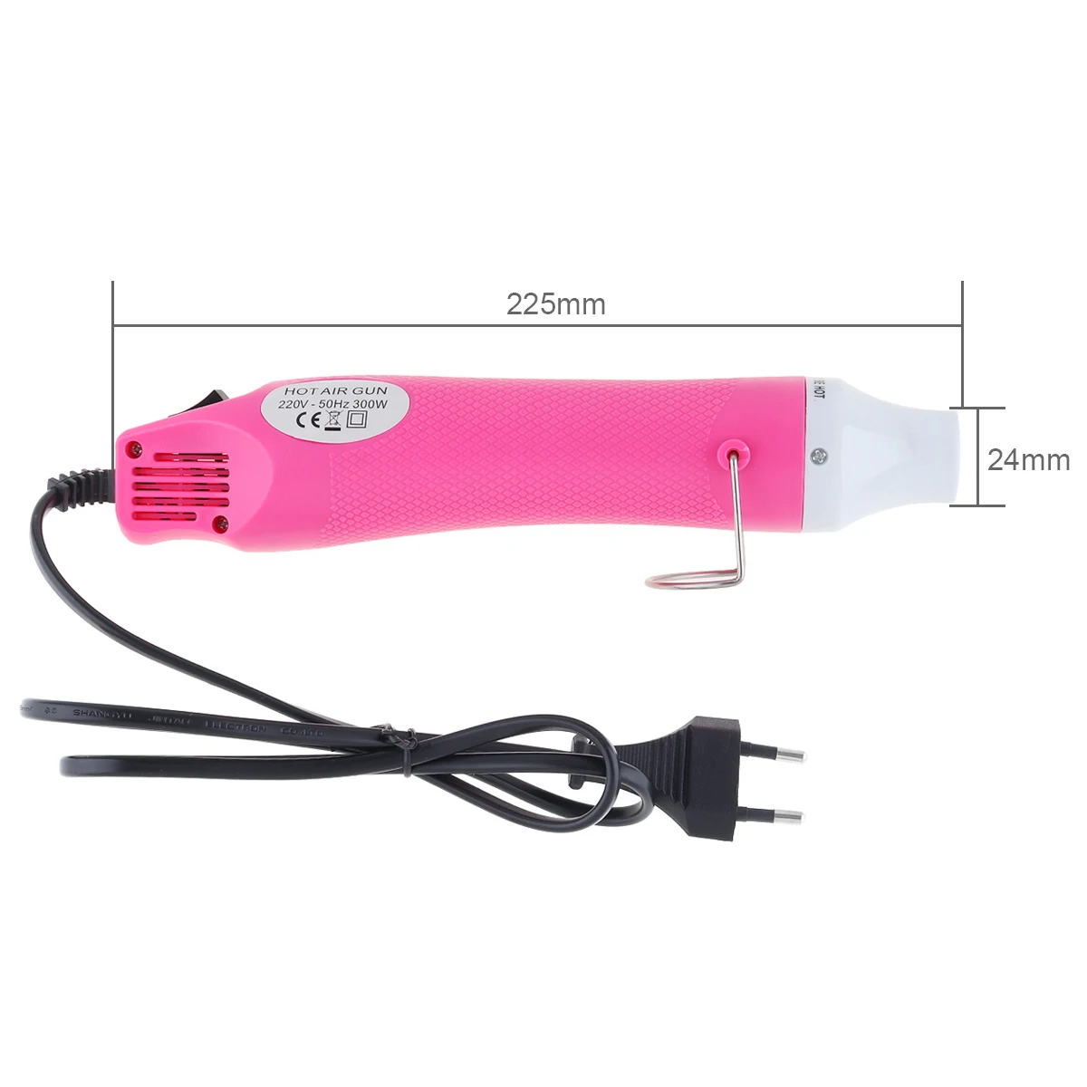 110V / 220V 300W Hot Air Gun Electric Power Hot Dryer Mini DIY Heat Gun with EU / US Plug for Shrink Tubing Car Wrap