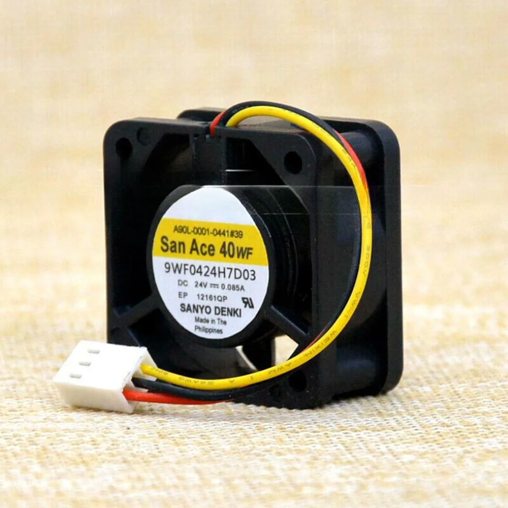 

1PC New 9WF0424H7D03 for Sanyo Cooling Fan 24V 0.085A For Fanuc A90L-0001-0441#39