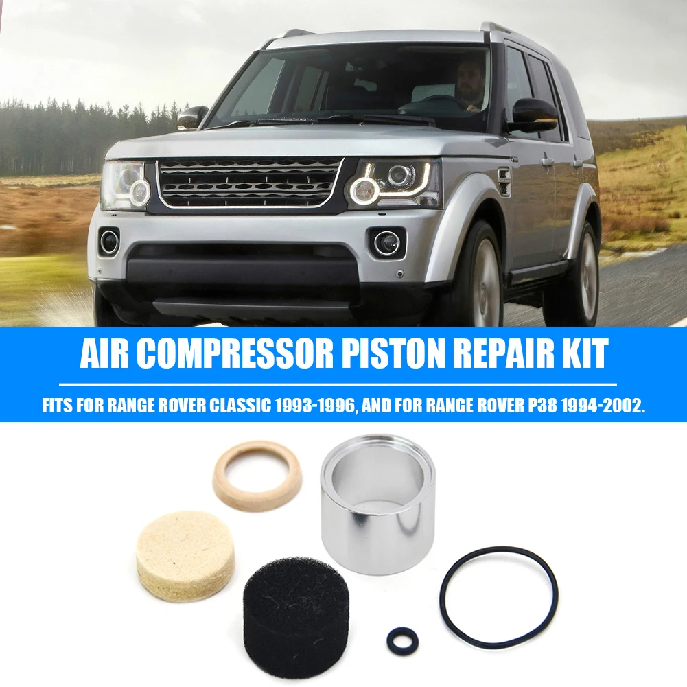 Air Suspension Compressor Pump Piston Repair Fix Kit Professional Repair Shops Essential Tools for Range Rover P38 ANR3731