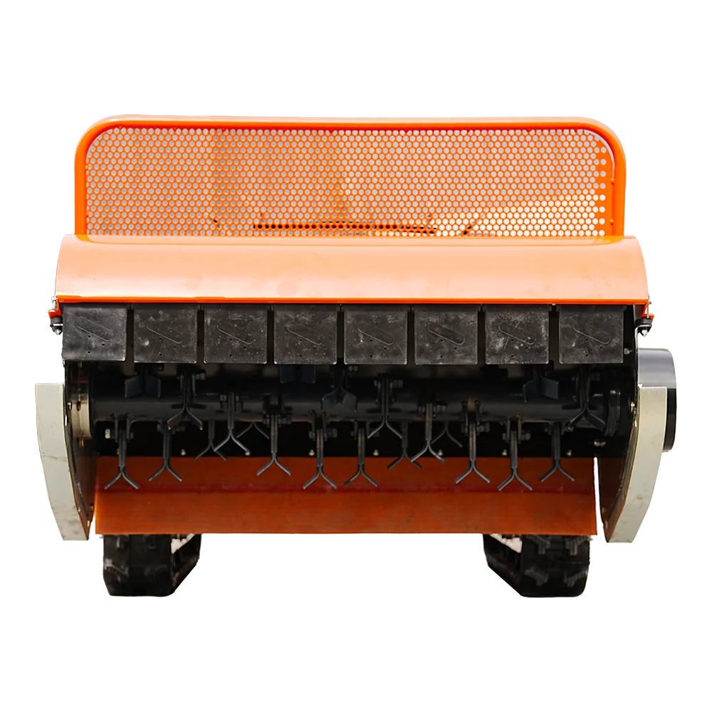 حار بيع نوع المسار الصغير كسارة العشب ورقة العشب جهاز التحكم عن بعد الصغير جزازة العشب آلة قوية #6