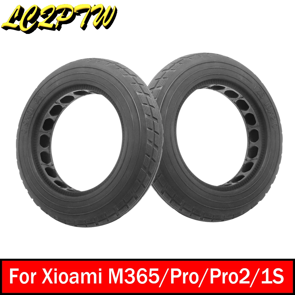 

Modificition Soild Tire for Xiaomi M365 Pro Pro 2 1S E-Scooter Reinforced Stable-proof Outer Tyre 10*2 Scooter No-Pneumatic Tire