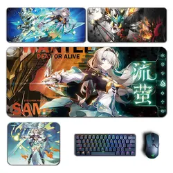 Honkai Firefly Mouse Pad Honkai Star Rail Large XXL Mousepad Computer Keyboard Padding Anime Gaming Accessories Desk Mat